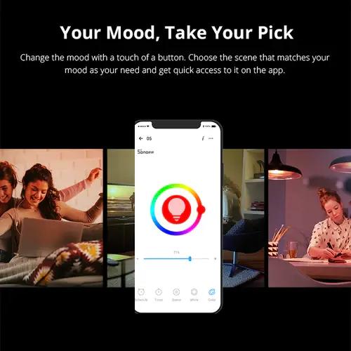 SONOFF Wi-Fi RGB Smart LED Bulb